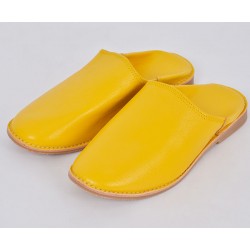 Fes Round Slippers Yellow