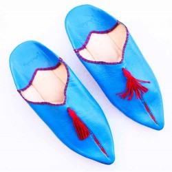 blue-pompom-slippers