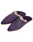 Womens Moroccan slippers, genuine leather, world Shipping
