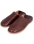 Moroccan handmade babouche slippers mens, Genuine leather